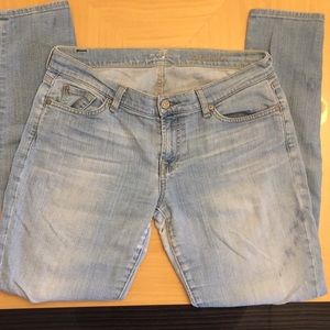 7 For All Mankind Ripped Jeans
